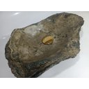 Ver imagem 2 de Cuba para Banheiro de Sobrepor ou Apoio Rustica Estilo Pedra
