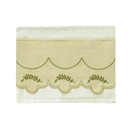 Ver imagem 1 de Toalha de Lavabo com Linho e Bordado Folhas