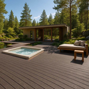 Ver imagem 4 de Deck de Madeira Ecológica 290cm x 14,82cm 2,3cm Espessura Formaco Decor Marrom