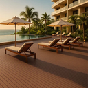 Ver imagem 5 de Deck de Madeira Ecológica 290cm x 14,82cm 2,3cm Espessura Formaco Decor Marrom