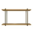 Ver imagem 3 de Nicho Aereo Aberto 80 Cm com Metal para Quarto 100% Mdf Cor:savana