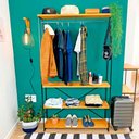 Ver imagem 1 de Arara Armário Modular Industrial Ample Carvalho e Preto