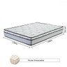 Colchão Viúva Prorelax Mola Ensacada Pro Soft 128cm x 188cm x 24cm Pillow Euro Cinza  - 4