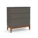 Ver imagem 1 de Cômoda Matic Nature 3 Gavetas Cinza Ecowood