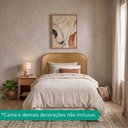 Ver imagem 7 de Cabeceira Painel Suspenso Solteiro 100 cm Alana Organica Corino Whiskey Artte
