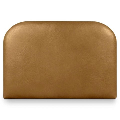 Cabeceira Painel Suspenso Solteiro 100 cm Alana Organica Corino Whiskey Artte