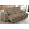 Sofá Retrátil e Reclinável 3,10m Suede Miami - 1