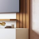 Ver imagem 3 de Home Suspenso Juriti 150cm 3 Portas Basculantes - Ssx Multicoisas