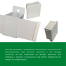 Kit Trilho Correr 2,00m 35x35 Alumínio Branco p/ Duas Portas de 50cm - RDA-4 - 7