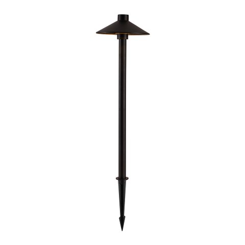 Luminária de Jardim Nordecor Kita 6485 Led 5w Bivolt Preto 3000k Luz Amarela