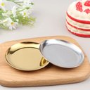 Ver imagem 4 de Bandejas de Inox Pequenas P/ Joias Velas Objetos Chaves:coração Prata 9x8cm
