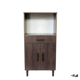 Balcão Armário Organizador Microondas e Forno Duplo Café - 6