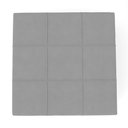 Ver imagem 7 de Puff Decorativo para Sala de Estar Quadrado Milano 90x90cm W01 Suede Cinza - Lyam Decor