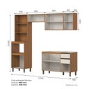 Ver imagem 4 de Cozinha Modulada Completa 5 Peças com Torre Quente 2 Fornos Venaly