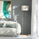 Ver imagem 1 de Luminária Salone Unidecor Embutido Champanhe C/ Cúpula Palha