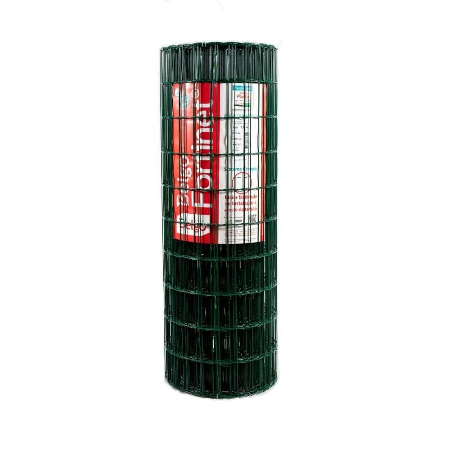 TELA SOLDADA FORTINET VERDE MALHA 5x10cm FIO 2,50mm RL 25X2,0m - 3