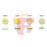 Kit 10 Lâmpada Led G9 Halopin 5w 6500k Bivolt - 6
