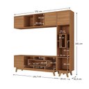 Ver imagem 3 de Estante Home para TV até 65 Polegadas com 3 Portas Concept Yescasa