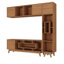 Ver imagem 2 de Estante Home para Tv até 65 Polegadas com 3 Portas Concept Yescasa