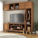Ver imagem 1 de Estante Home para TV até 65 Polegadas com 3 Portas Concept Yescasa