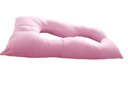 Ver imagem 3 de Travesseiro Gigante Happy Line 120 X 70 cm - Rosa