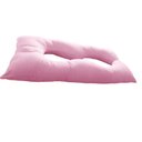 Ver imagem 3 de Travesseiro Gigante Happy Line 120 X 70 cm - Rosa