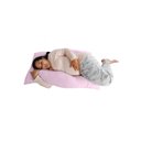 Ver imagem 2 de Travesseiro Gigante Happy Line 120 X 70 cm - Rosa
