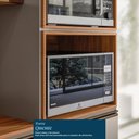 Ver imagem 4 de Cozinha Modulada Proença 4 Peças com Aéreo 120cm Ripado Nogueira Touch/nude Prime Tx - Demartêz