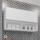 Ver imagem 3 de Armário de Cozinha Aéreo 100cm Basculante Mia M24 Branco - Mpozenato