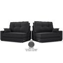 Ver mais imagens de Sofá Palermo 2,80m Retrátil e Reclinável Linho Soft Grafite - Netsofas