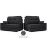 Sofá Palermo 2,80m Retrátil e Reclinável Linho Soft Grafite - Netsofas - 7