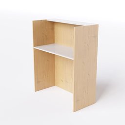 Balcão de Atendimento Loja Caixa para Recepção 90x45 - 1