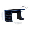 Mesa Gamer Escrivaninha Mesa De Computador Xp Varias Cores CASA JD MÓVEIS AZUL MARINHO - 3