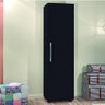 Armário Multiuso Organizador Lavanderia Sofia Preto J&A - 1