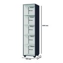 Ver imagem 6 de Armário Multiuso Organizador Lavanderia Sofia Preto J&A