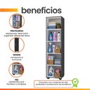 Ver imagem 5 de Armário Multiuso Organizador Lavanderia Sofia Preto J&a