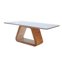 Ver imagem 3 de Conjunto de Mesa e Cadeiras Madeira Maciça Tauri com Acabamento em Verniz Kit com 6 Távoli Decor