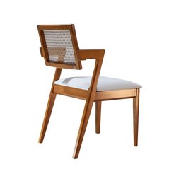 Conjunto de Mesa Gavea 1,80m com 6 Cadeiras - Madeira Tauari, Tampo - Távoli Decor - 5