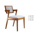 Ver imagem 7 de Conjunto de Mesa e Cadeiras Madeira Maciça Tauri com Acabamento em Verniz Kit com 6 Távoli Decor