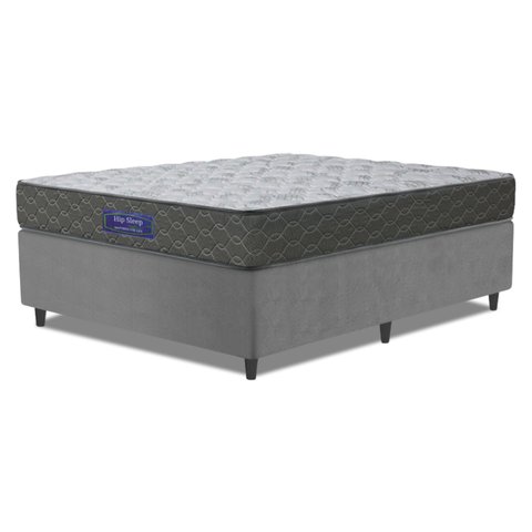 Cama Box Colchão Queen Ortopédico Espuma D33 Hiper Desmontável 158x198x57cm