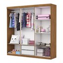 Ver imagem 5 de Guarda Roupa Infantil Iona 6 Portas Freijó com Branco