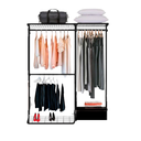 Ver imagem 1 de Closet Aramado - Linear Clr 371 com Gaveta - 1,60m - Preto