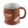 Caneca Lata Amassada 320ml Mondoceram Gourmet 9,5cmx9cmx12,5cm - 1