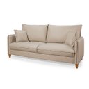 Ver imagem 2 de Sofá Living Córdoba Tecido Linho Cru 1,80m