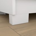Ver imagem 6 de Guarda Roupa Casal Amy 6 Portas de Bater 4 Gavetas MDF-MDP Branco HP Casa 812
