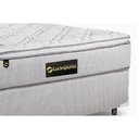 Ver imagem 4 de Cama Box Queen: Colchão Molas Bonnel Luckspuma Trade + Base CRC Suede Gray(158x198)