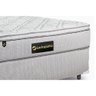 Cama Box Queen: Colchão Molas Bonnel Luckspuma Trade + Base CRC Suede Gray(158x198) - 4