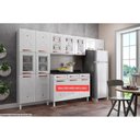 Ver imagem 3 de Cozinha Modulada Completa Mirage New 3 Peças (2 Armários + 1 Paneleiro) Cpt113 Branco - Telasul