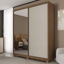 Ver imagem 1 de Guarda Roupa 02 Portas com Espelho New Abrolhos