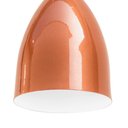 Ver imagem 3 de Kit 2 Pendente Soft Poptem Cone Aluminio Cobre e Branco Luminária Lustre 18cm Sala